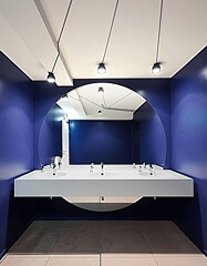 Большое круглое зеркало для ванной, заказать в Харькове