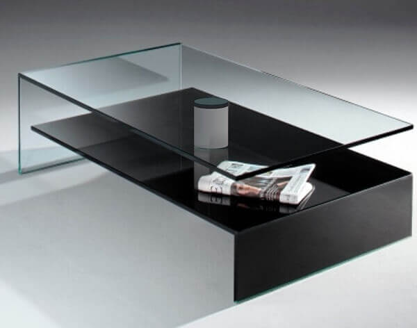 Журнальный столик, комбинированное стекло: CTL-5