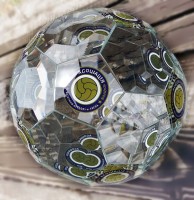 Футбольный мяч, сувениры из стекла в Харькове (Украина)